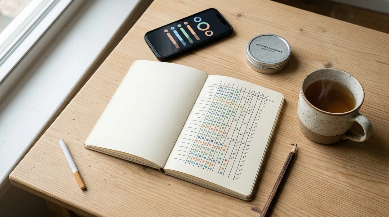 Quit Smoking Habit Tracking: Map Your Routines, Urges, and Progress
